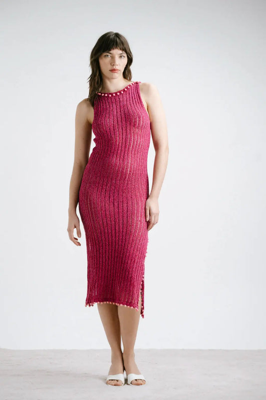 Paco - Orchid Knit Dress