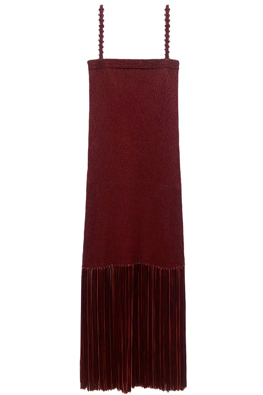 Tano - Burgundy Knit Dress