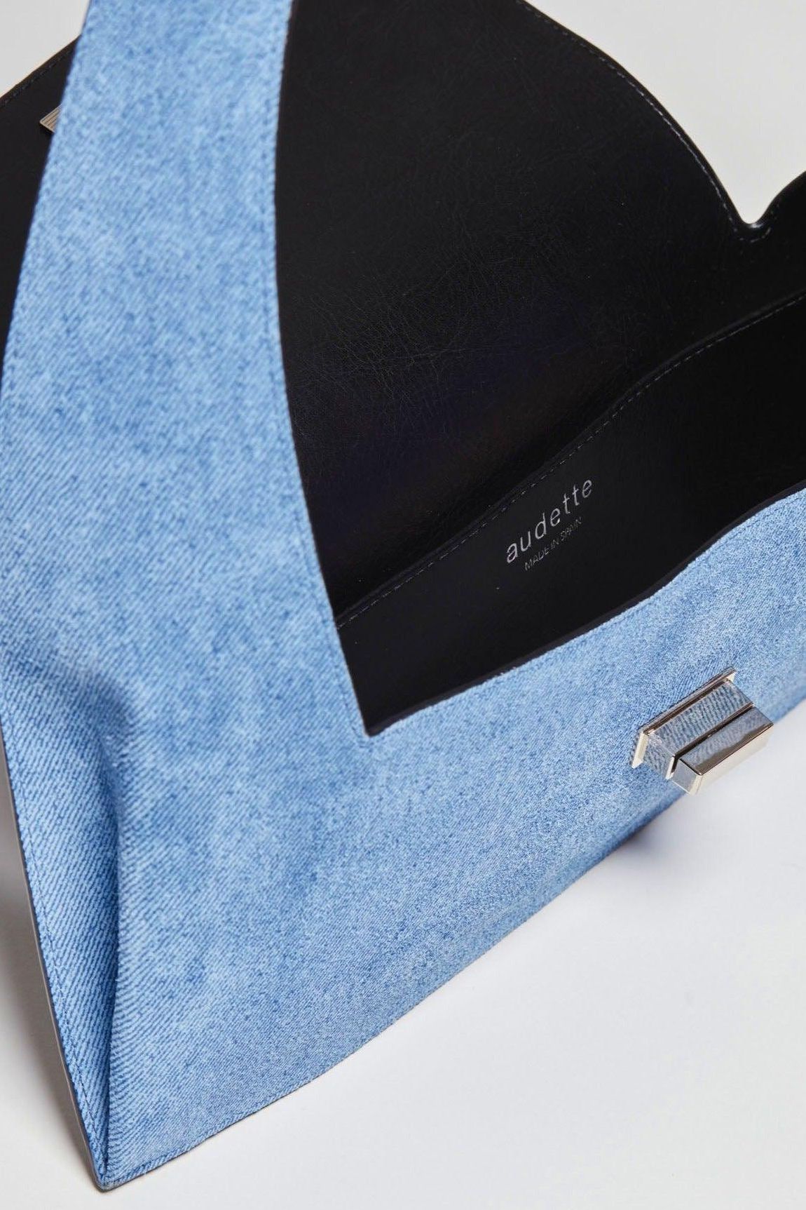Baguette - Suede Denim & Black