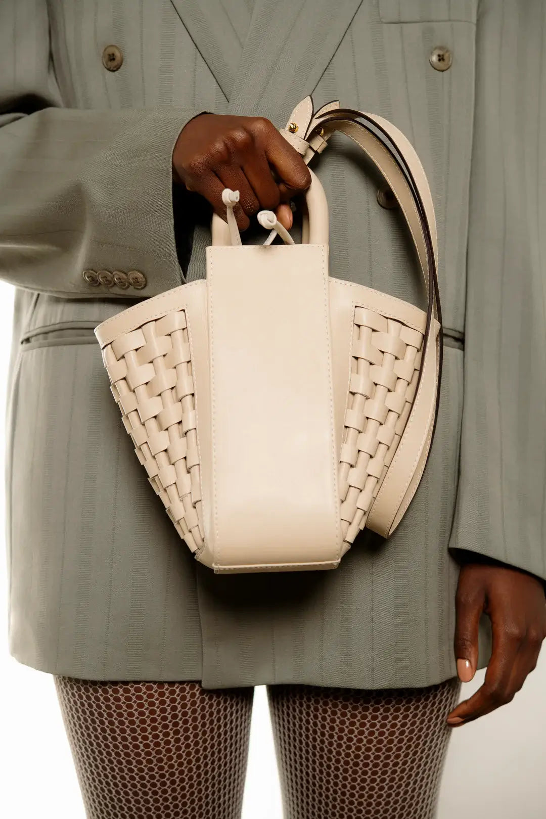 La Dorada - Ivory Leather Bag
