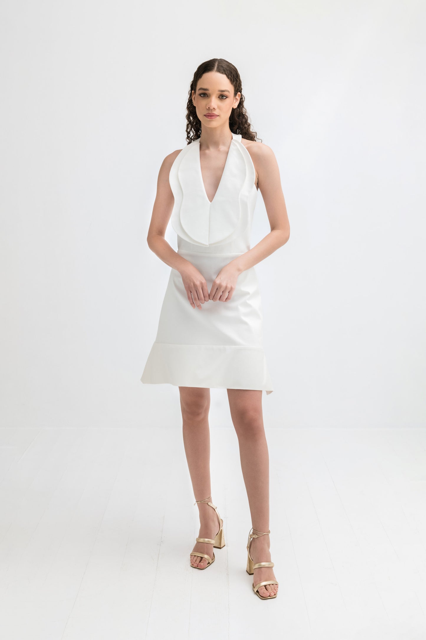 Ivy - White Mini Dress