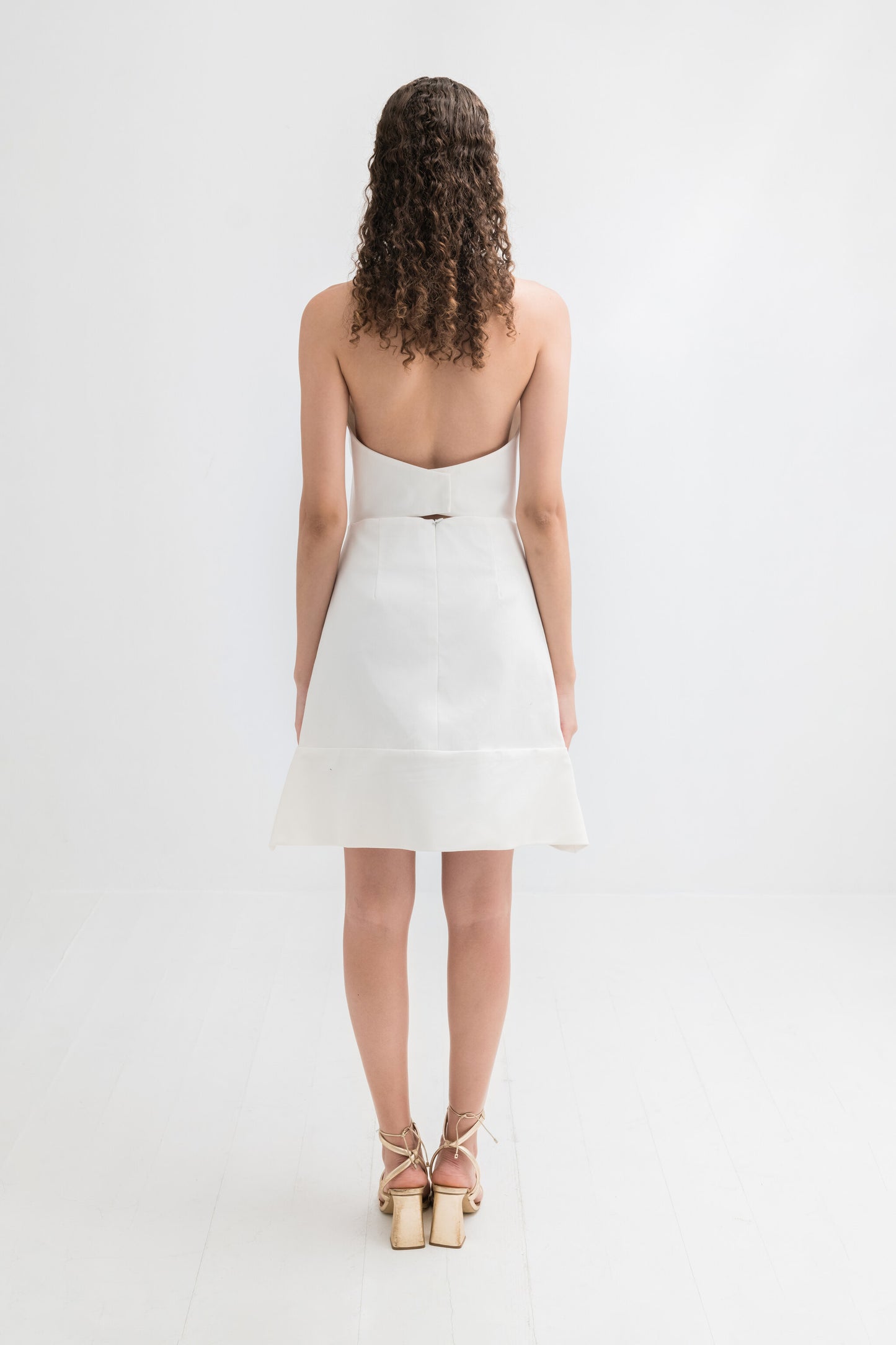 Ivy - White Mini Dress