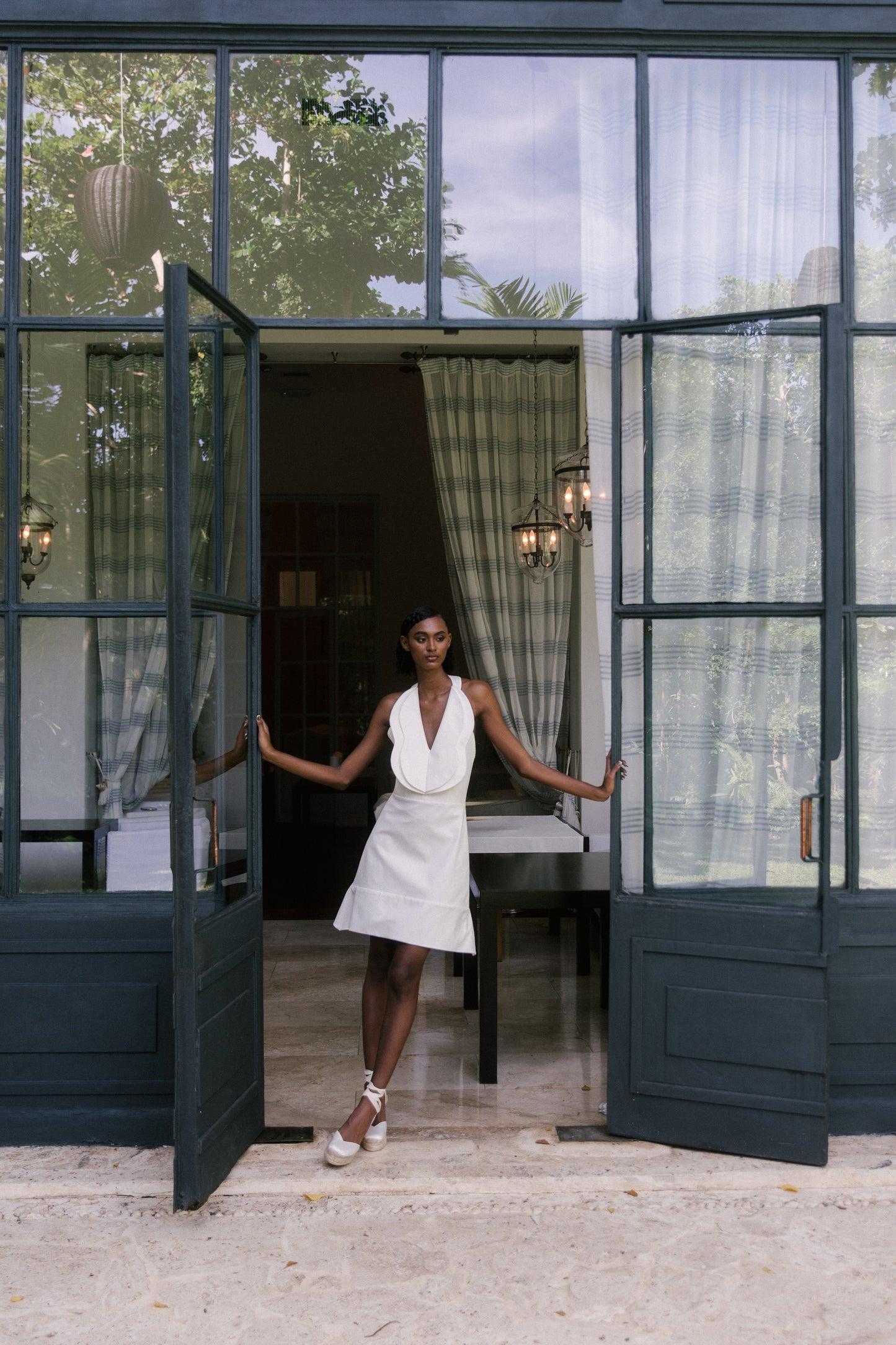 Ivy - White Mini Dress