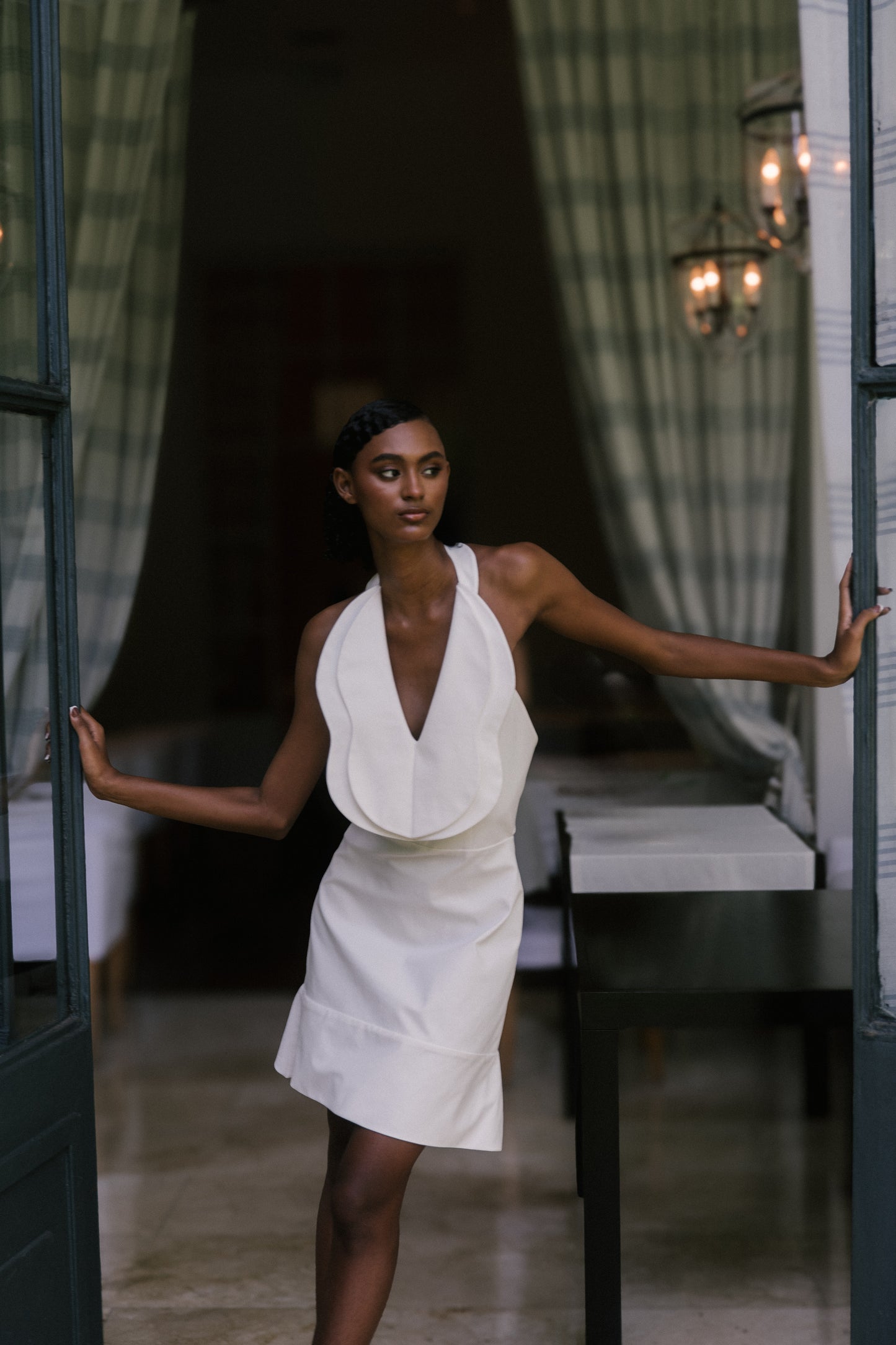 Ivy - White Mini Dress