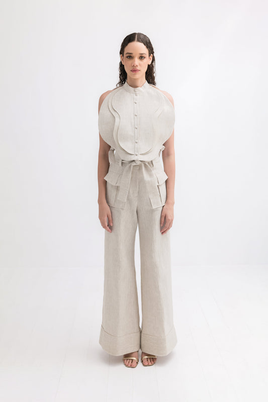 Zima - Tailored Linen Pants