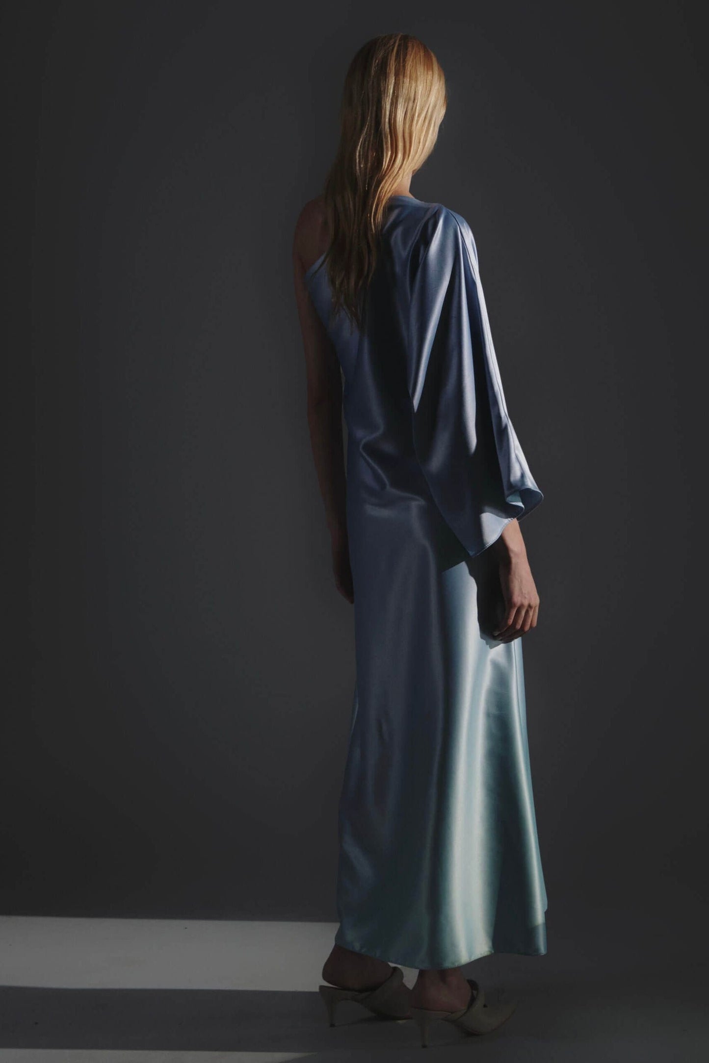 Geia - One Shoulder Slip Dress