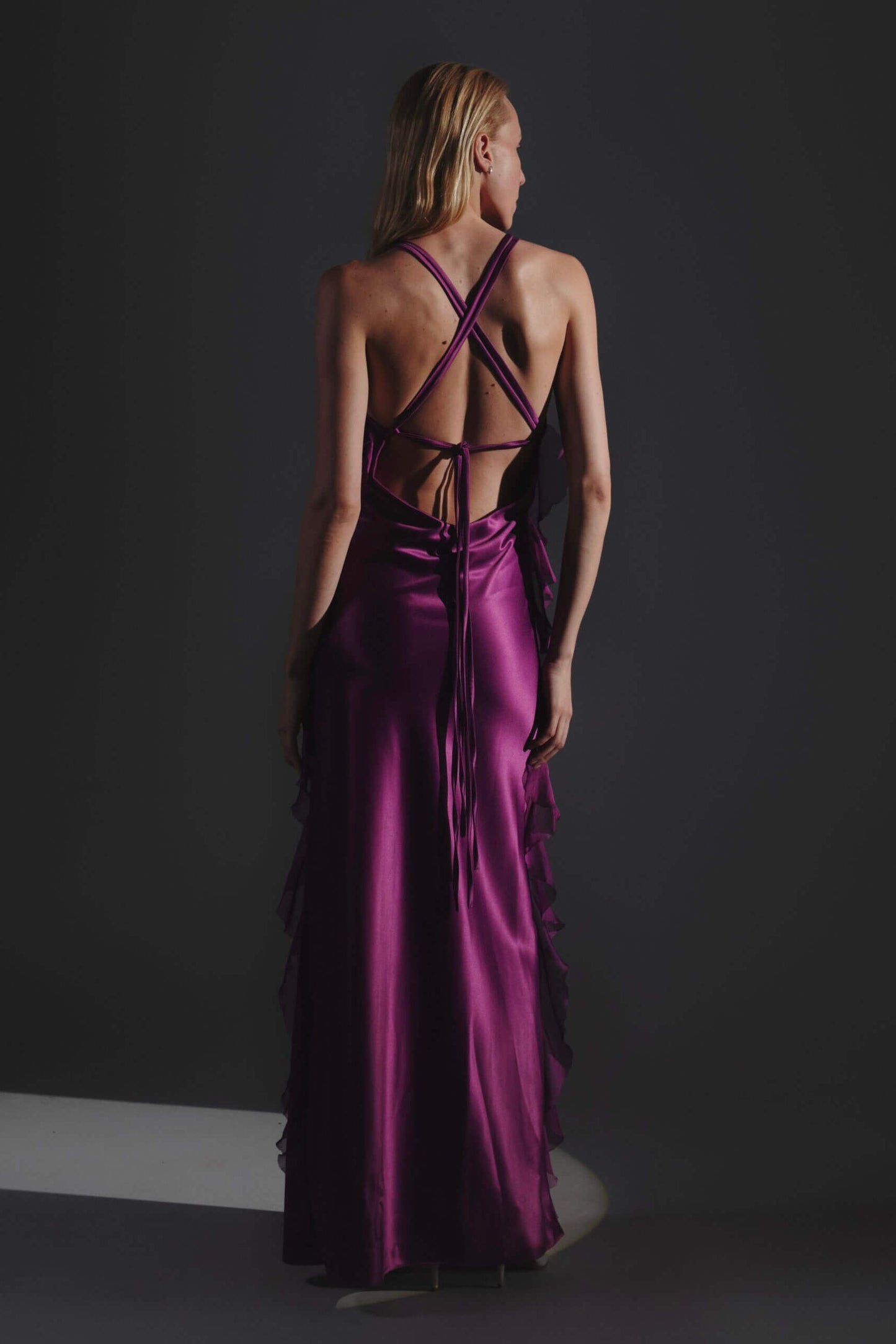 Cuarzo - Violet Slip Dress