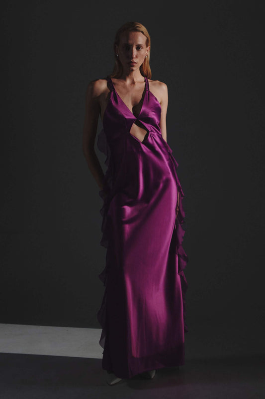 Cuarzo - Violet Slip Dress